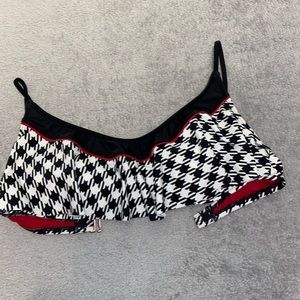 Houndstooth top nwot